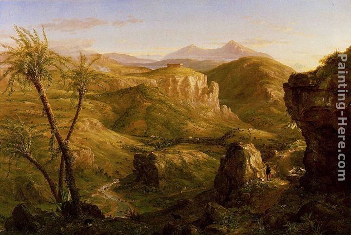 Thomas Cole The Vale and Temple of Segesta, Sicily